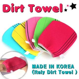   Korean Exfoliating Body Scrub Towel Bath Massage Italy Towel Skin Care