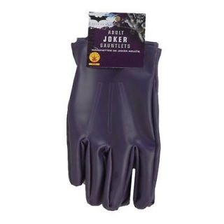 purple joker child gloves boys halloween costume prop dc licensed 