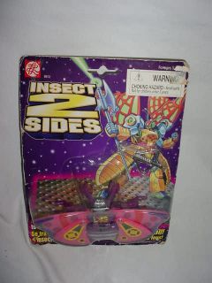 INSECT 2 SIDES MOTH to ROBOT 1997 SEALED TRANSFORMERS