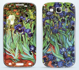 Irises Van Gogh Samsung Galaxy S3 Decal Skin Cover