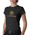 Plant Manager Marijuana Funny Ladies Tee Shirt