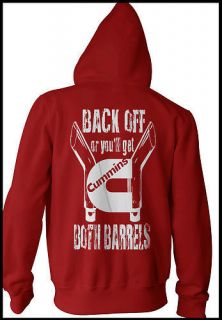 Limited Time CUMMINS HOODIE Red Stacks All sizes