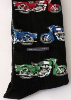   Bikes Socks NEW Bike Gift Motorcycles BSA Triumph Norton Enfield