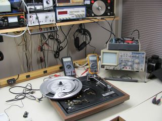 Dual Turntable in Vintage Electronics