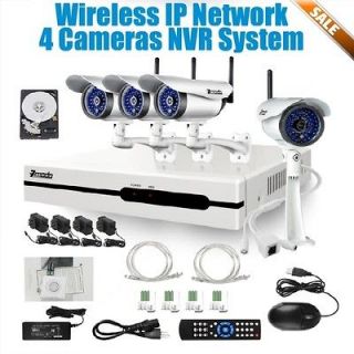   Network Video Recorder Wireless IP Security Camera NVR System 1TB HD