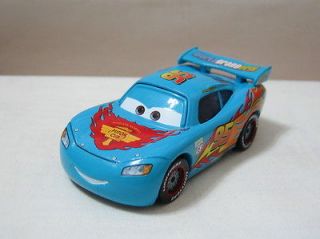 Disney Pixar CARS 2 Lightning Mcqueen Blue Deco Version Diecast
