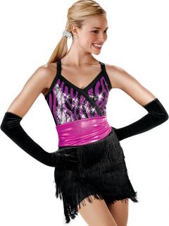 NWT Skating Dance Recital Costume Jazz Twirl Baton Tap Rodeo 5361