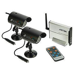 2x Security IR Cameras & 1x Receiver System.