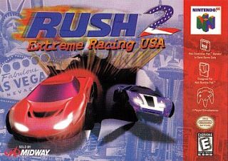 Rush 2 Extreme Racing USA Nintendo 64, 1998