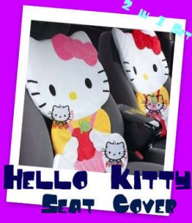Hello Kitty Apple Design Seat Cover Cushion Set Multi Use Home/Car 
