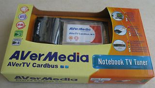 AVerMedia AVerTV CardBus   TV Tuner & Video Capture Card   ModelE501R