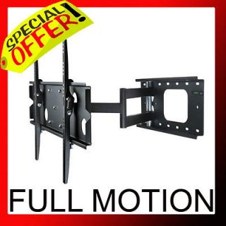 Low Profile Articulating Single Arm TV WALL Mount for 32 37 42 46 47 