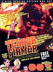 Terror Firmer DVD, 2001, 2 Disc Set, Unrated Version