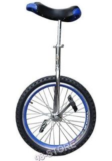 20 Unicycle Cycling In & Out Door Chrome colored New
