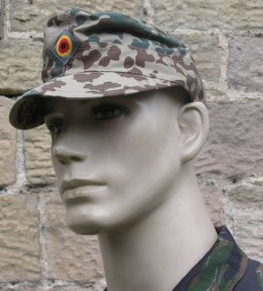 GERMAN ARMY TROPENTARN DESERT CAMO FIELD CAP