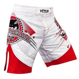 Venum MMA UFC Lyoto Origins Machida Japan White Fight Board Shorts Sz 