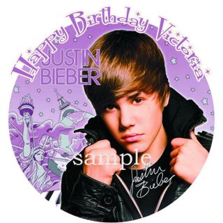 justin bieber cake in Holidays, Cards & Party Supply