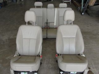 07 08 09 10 FORD EDGE GRAY LEATHER FRONT/REAR BUCKET SEATS