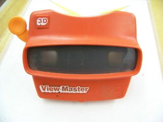Red View Master, 3D, Made in USA, View Master International Group