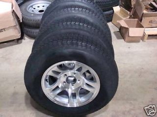   ALUMINUM WHEEL AND TIRE FOR BOAT, ENCLOSED,CARGO​, UTILITY TRAILERS