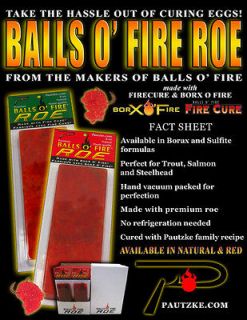   BAIT CO. BALLS O FIRE BORX O FIRE BORAX CURED VACUUM PACK   NATURAL