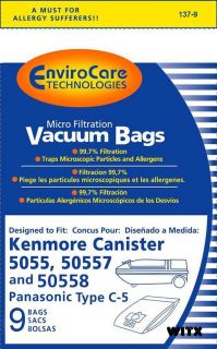 kenmore vacuum bags 50557 in Vacuum Cleaner Bags