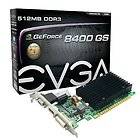 eVGA Video Card 8400GS 512MB DDR3 32Bit PCI Express DVI HDMI VGA Low 