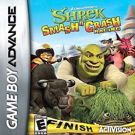 Shrek Smash n Crash Racing Nintendo Game Boy Advance, 2006