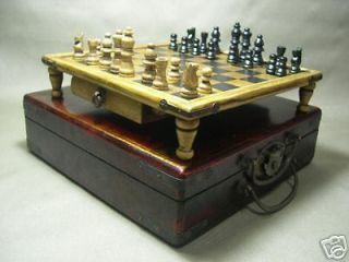 Hot sale~Vintage chess set rosewood coffee table box with free gift