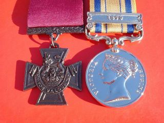 Medals   Victoria Cross & Zulu 1879 Medal Gp att to Lt John Chard RE 