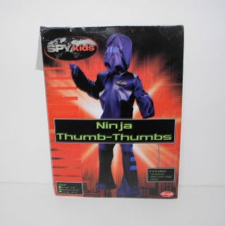 Ninja Thumb Thumbs Spy Kids Costume Childs 8 10 #88490