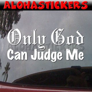   JUDGE ME Old English Car Truck Moped Vinyl Decal Window Sticker R93