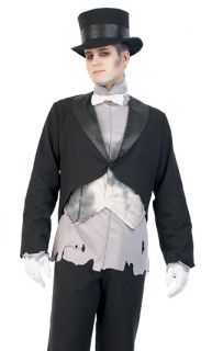 Victorian Ghost Gentleman Groom Adult Halloween Costume