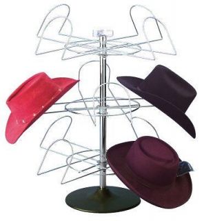 New 3 Tier Country Western Cowboy Hat Cap Display Rack