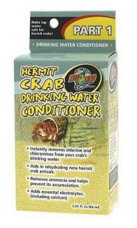   Crab Drinking Water Conditioner Part 1 Makes Tap Water Safe for Crabs