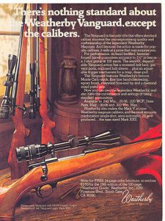 1979 WEATHERBY AD WEATHERBY VANGUARD