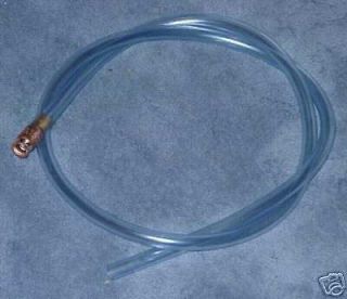 Siphon hose for safe refueling or siphoning rain or sea water out of 