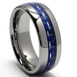 blue wedding bands in Engagement & Wedding