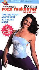 Sara Ivanhoes 20 Minute Yoga Makeover   Weight Loss VHS, 2004