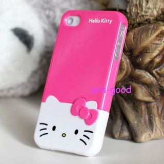 Well Fashion Love Hellokitty BOW Case Cover Skin Hard Candy For Iphone 