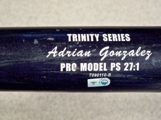   Gonzalez Los Angeles Dodgers Game Used Bat MLB Authentic (9/19/12