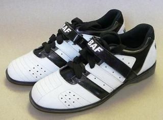   Shoes (White/Black) Weight Lifting Powerlifting Crossfit shoes