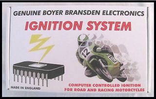 BOYER ELECTRONIC IGNITION FOR ALL NORTON ATLAS AND COMMANDO TWINS