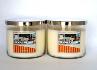 Bath & Body Works~Slatkin & Co. 3 Wick Candles U Choose Scent x 2 