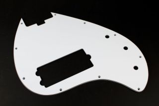 Bass pickguard Musicman® Olp style White 5 string