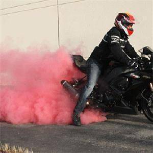 Shinko BLUE Smoke Bomb Rear Sport Motorcycle Tire 180/55 ZR17