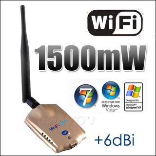   Wifisky RTL8187L Wireless 10G USB WiFi Adapter + 6dBi Antenna 1.5 GE