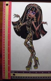 LARGE CLEO DE NILE MONSTER HIGH WALL STICKER