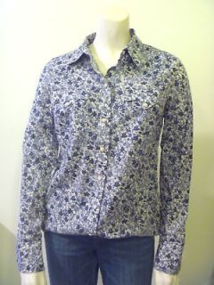 LUCKY BRAND Women Western Floral Shirt Top NwT   XS