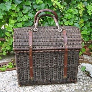 old wicker baskets